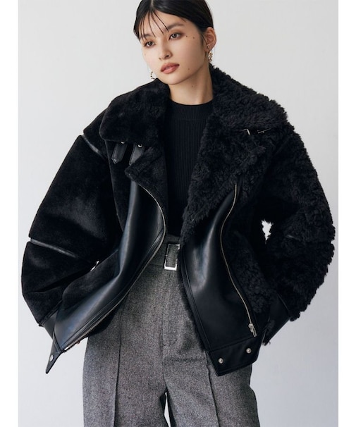 ミックスファーフェイクムートン