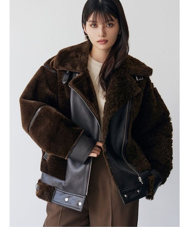 ミックスファーフェイクムートン