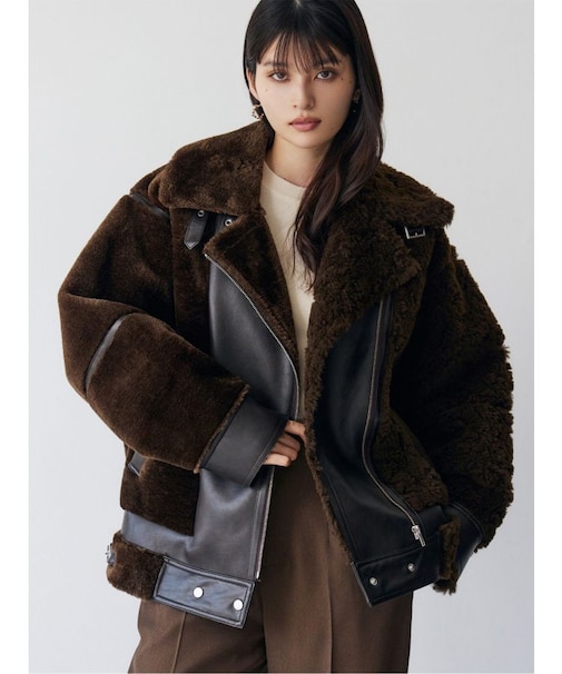 ミックスファーフェイクムートン