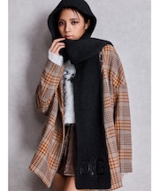 Symmetry GYDAフードニットマフラー