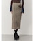MIXパターンスリットナロースカート