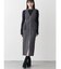 フロントZIPペプラムジャンパースカート