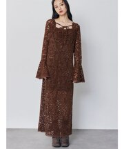 ブラッシュレースワンピース