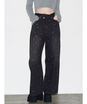 クロスベルトルーズジーンズ