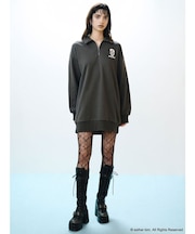 【Esther Bunny × MURUA】スウェットポロミニワンピース