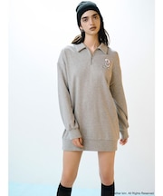 【Esther Bunny × MURUA】スウェットポロミニワンピース