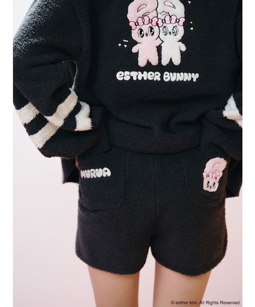 【Esther Bunny × MURUA】ボアショートパンツ