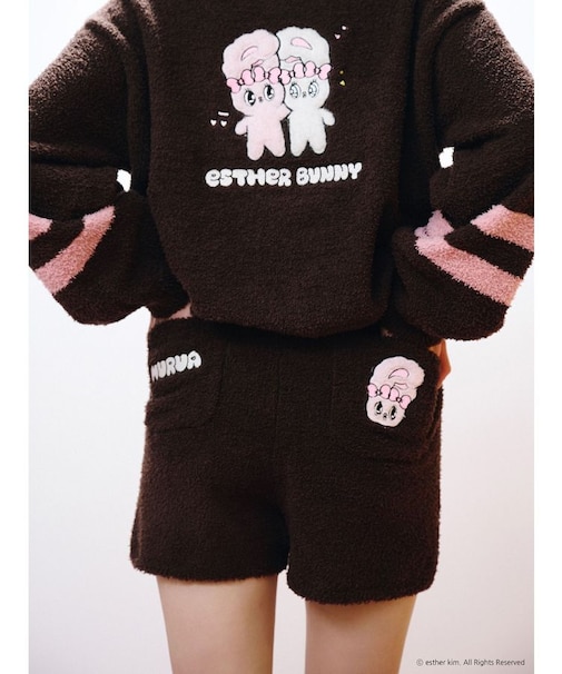 【Esther Bunny × MURUA】ボアショートパンツ