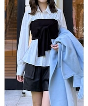 ビスチェドッキングシャツ