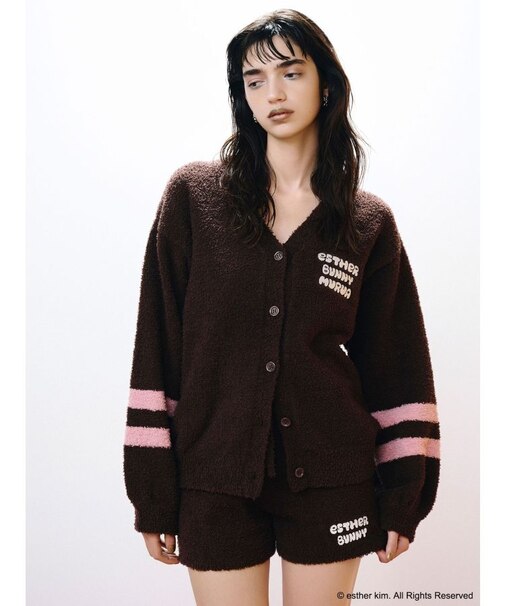 【Esther Bunny × MURUA】ボアカーディガン
