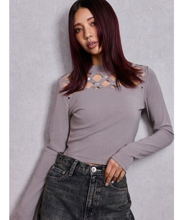 latticeカット bijouトップス