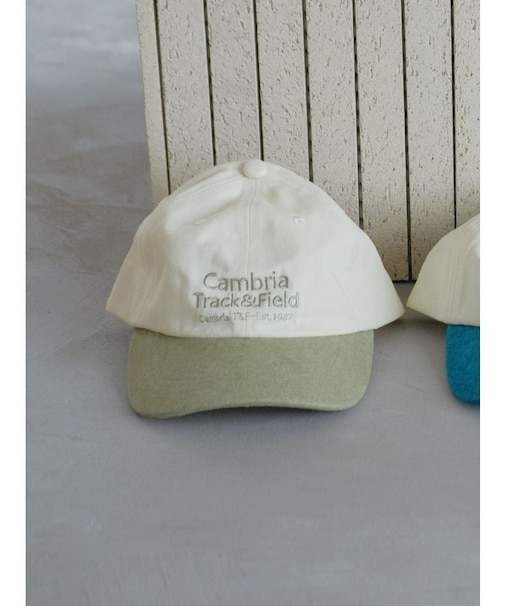 バイカラーロゴキャップ