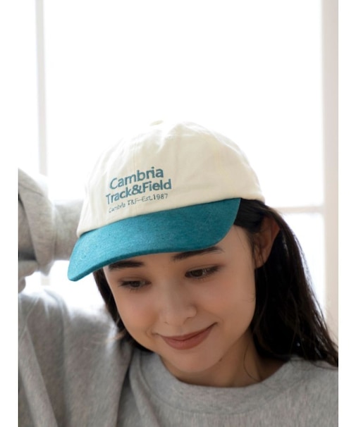 バイカラーロゴキャップ