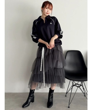 【FILA別注】アシメチュールティアードスカート