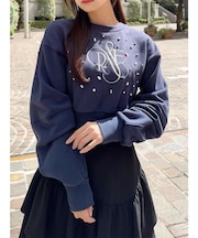 ニュアンスロゴスウェットプルオーバー