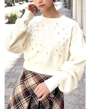 ニュアンスロゴスウェットプルオーバー