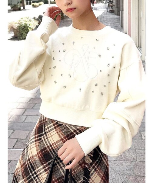 ニュアンスロゴスウェットプルオーバー