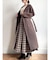 ウールライクロングコート