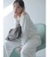 【吉田朱里】タックスリーブオフショルスウェット ※BLACK WEB限定カラー