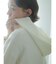 【吉田朱里】リラックスニットフーディ