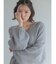【吉田朱里】リラックスニットフーディ