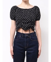2WAY STRING RIBBON TOP