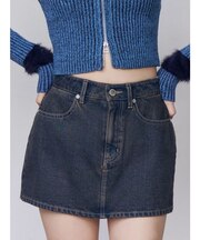 デニムマイクロスカート