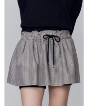 レイヤードフレアスカート