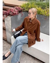 フェイクスウェードジャケット