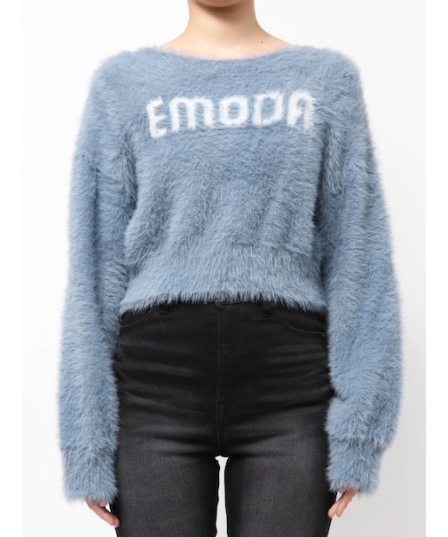 シャギーロゴニット