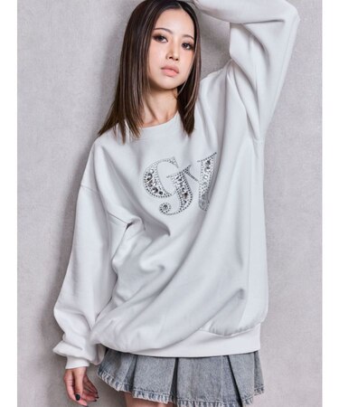 GY bijouプルオーバー