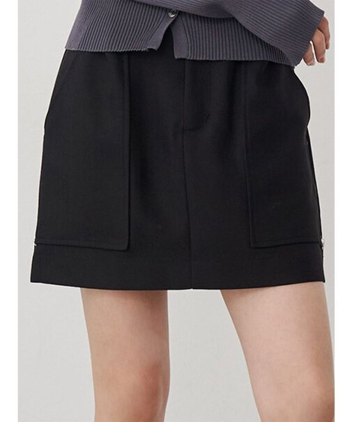 サイドジップカーゴスカート