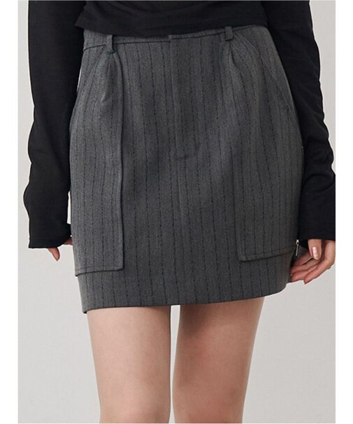 サイドジップカーゴスカート