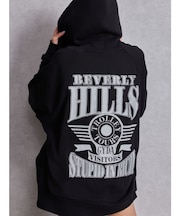 BEVERLY HILLSスウェットBIGパーカー