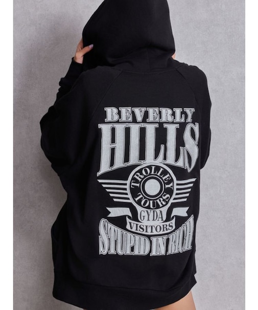BEVERLY HILLSスウェットBIGパーカー