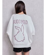 BUDDYED BUNNY STUDS BIGプルオーバー