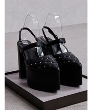 bijou quiltingパンプス