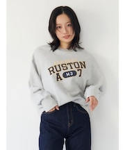 ルーズシルエットロゴスウェット