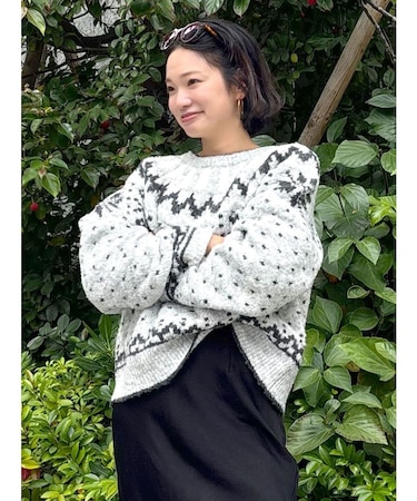 求心柄ルーズニット