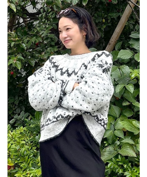 求心柄ルーズニット