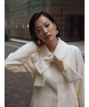 【追加生産分】ビッグリボンミディコート