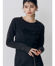 パッチロゴフェードトップス