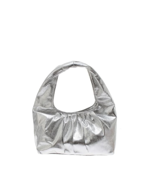 ギャザーデザインハンドバッグ