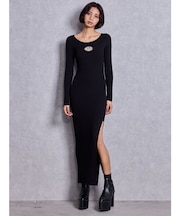 GD bijou MOLD LONGニットワンピース