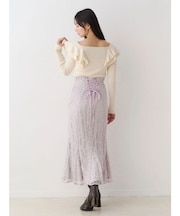 レースマーメイドスカート