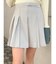 ダブルプリーツミニスカート【セット販売対象】