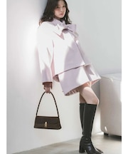 ウールベルテッドミニスカート