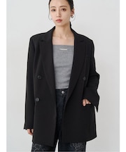 ベルテッドテーラードジャケット【セット販売対象】