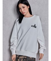 GYMINI BUNNYラインスウェットトップス