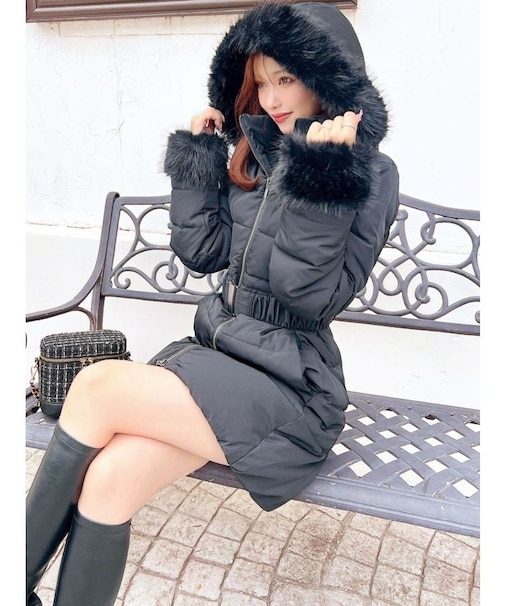 【追加生産分】フード付きダウンコート